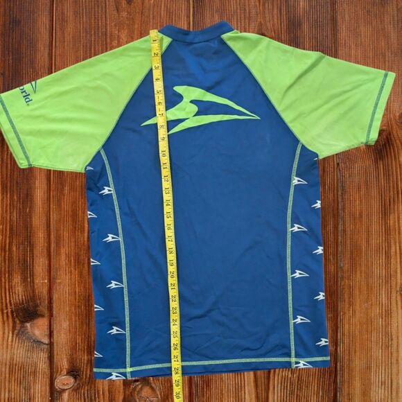 SeaWorld Aquatica Employee Uniform Threads Dri Express Blue Green Medium - Picture 6 of 6